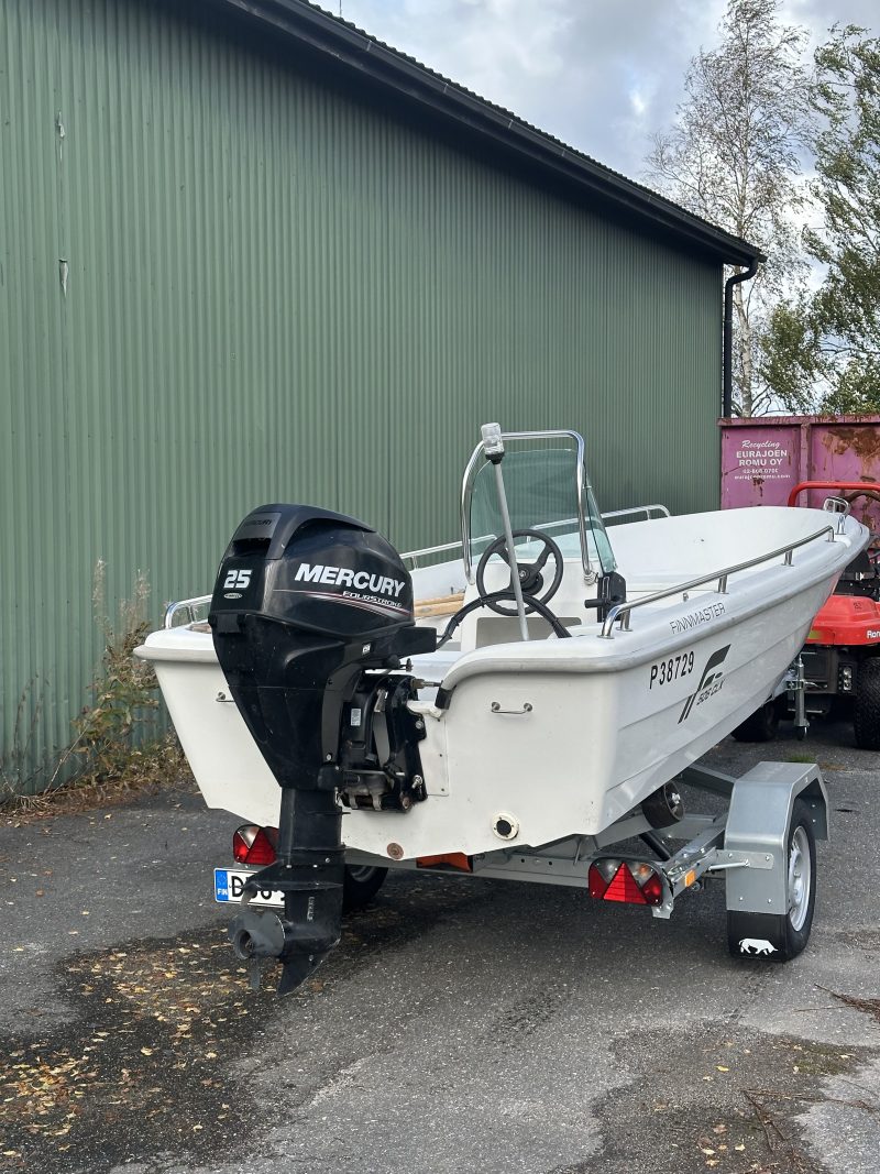 Finnmaster 506clx + Mercury 25 ELPT - Image 4